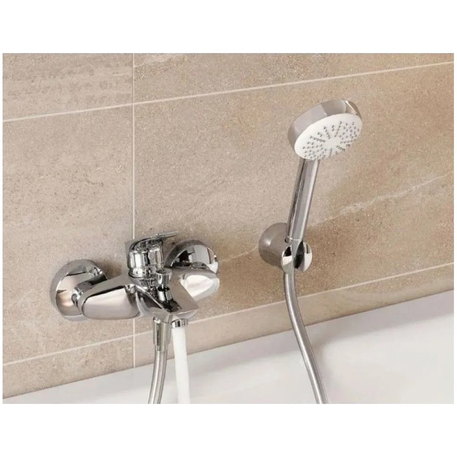 Смеситель для ванны, для душа Kludi (Клуди) Pure&Solid хром 346810575