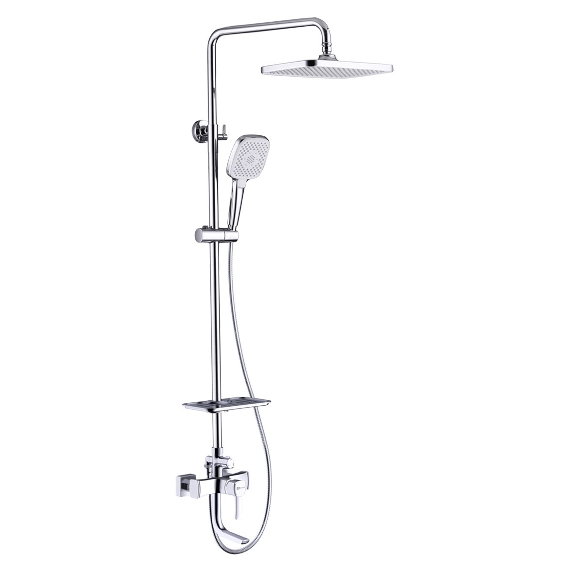 Смеситель для ванны, для душа Lemark (Лемарк) Evitta хром (LM0562C)