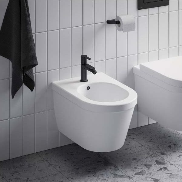 Смеситель для биде Ravak (Равак) Puri PU 055.20 (X070189) с донным клапаном, черный