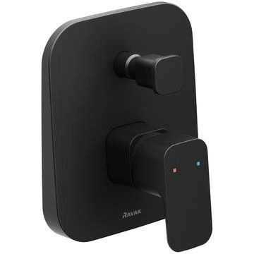 Смеситель для душа Ravak (Равак) 10 Free black (X070156) черный матовый