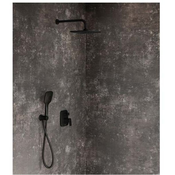 Смеситель для душа Ravak (Равак) 10 Free black (X070156) черный матовый