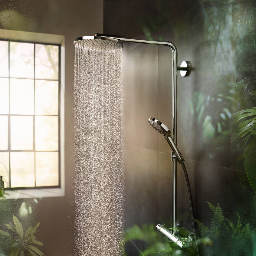 Тропический душ для ванной фото