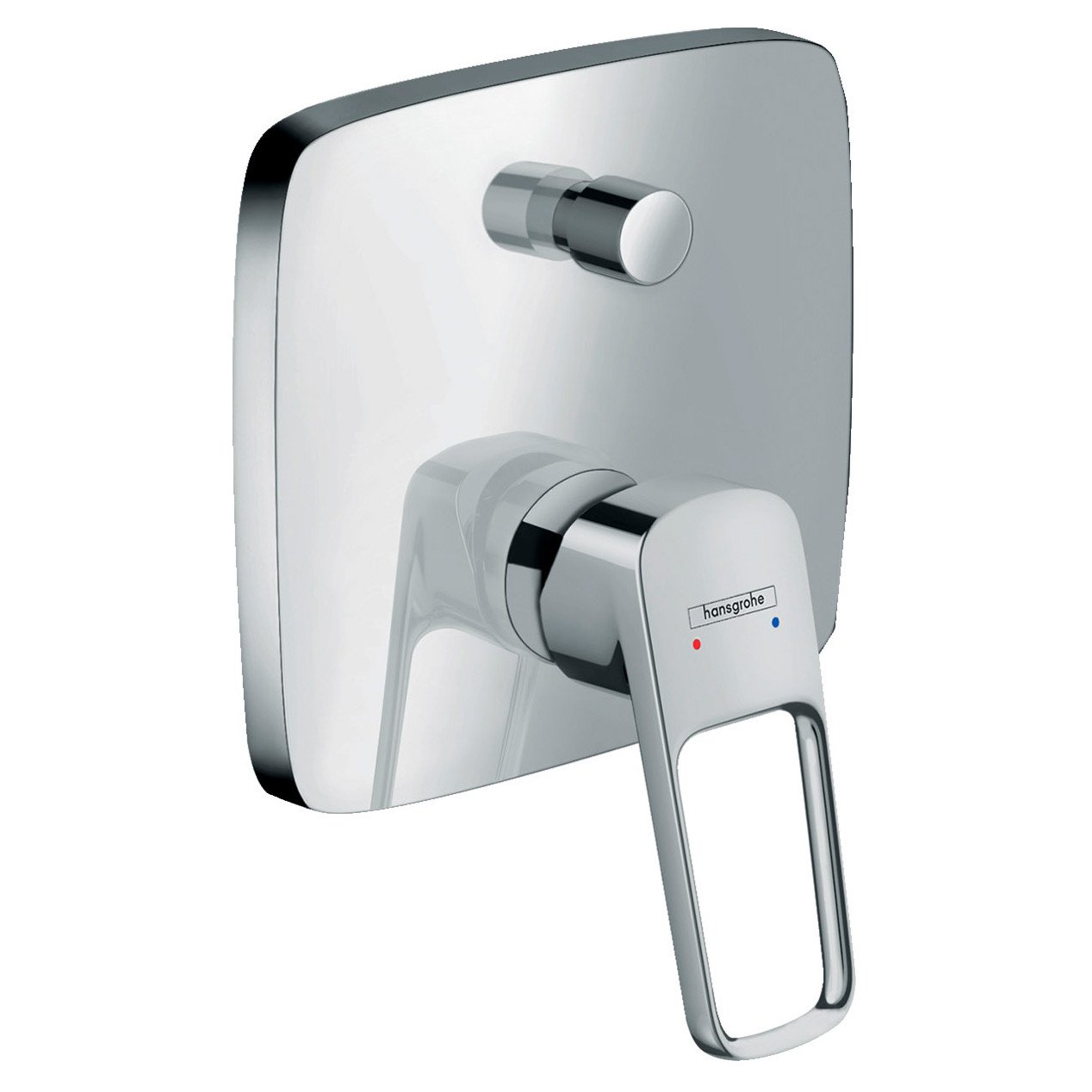 Смеситель для ванны Hansgrohe (Хансгрое) Logis Loop 71264000 хром (внешняя часть)