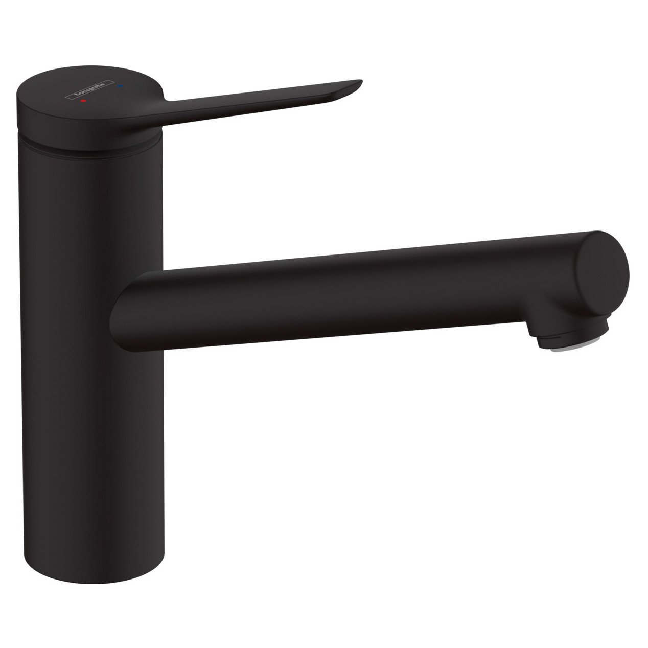 Смеситель для кухни Hansgrohe (Хансгрое) Zesis M33 74802670 черный матовый