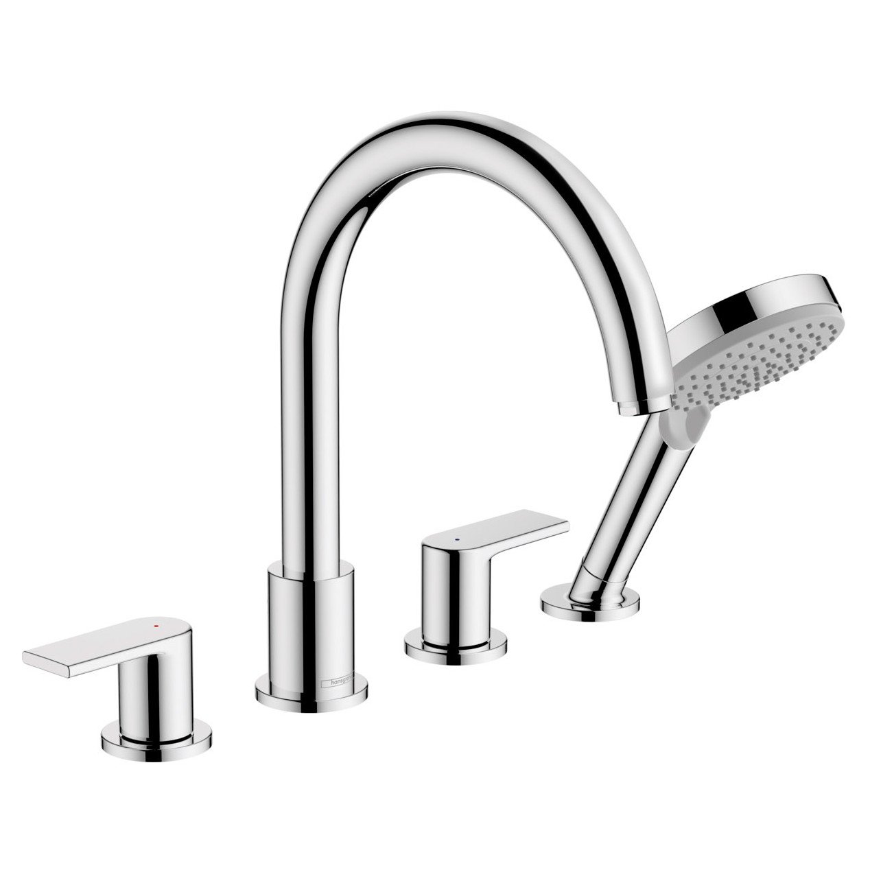 Смеситель Hansgrohe (Хансгрое) Vernis Shape на борт ванны 71459000 хром