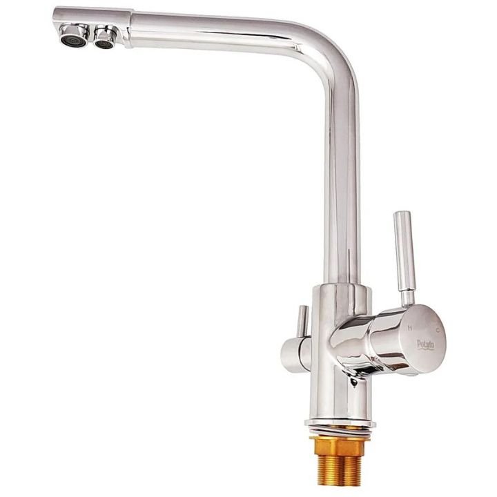 Смеситель для кухни под фильтр питьевой воды Potato (Потато) P4498 хром