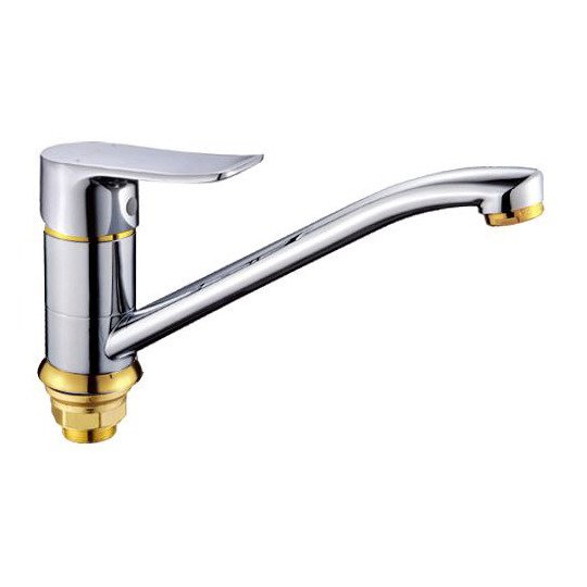 Смеситель для кухни с длинным изливом Potato (Потато) Хром (P4932-4)