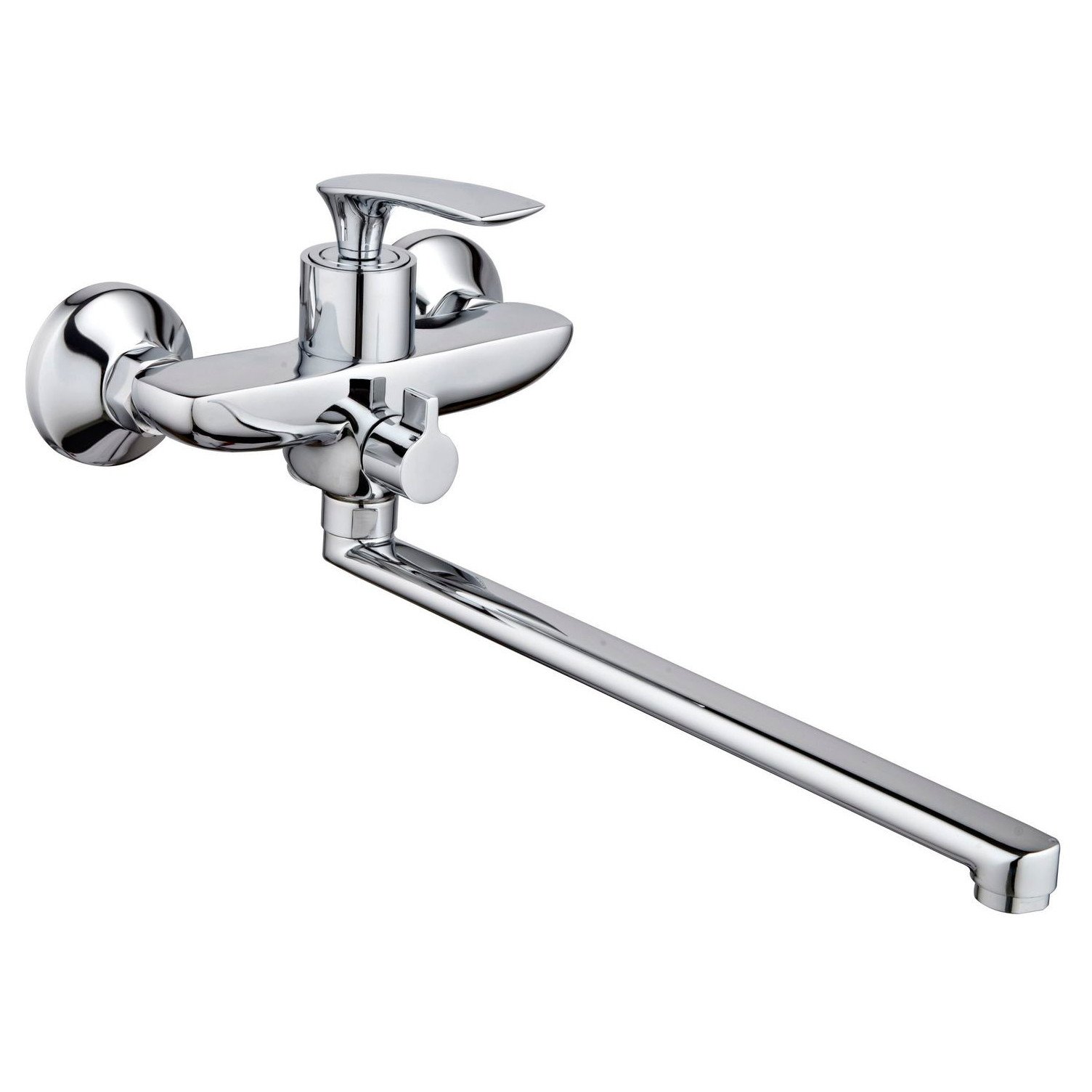 Смеситель для ванны универсальный однорычажный Potato (Потато) Хром (P22234)