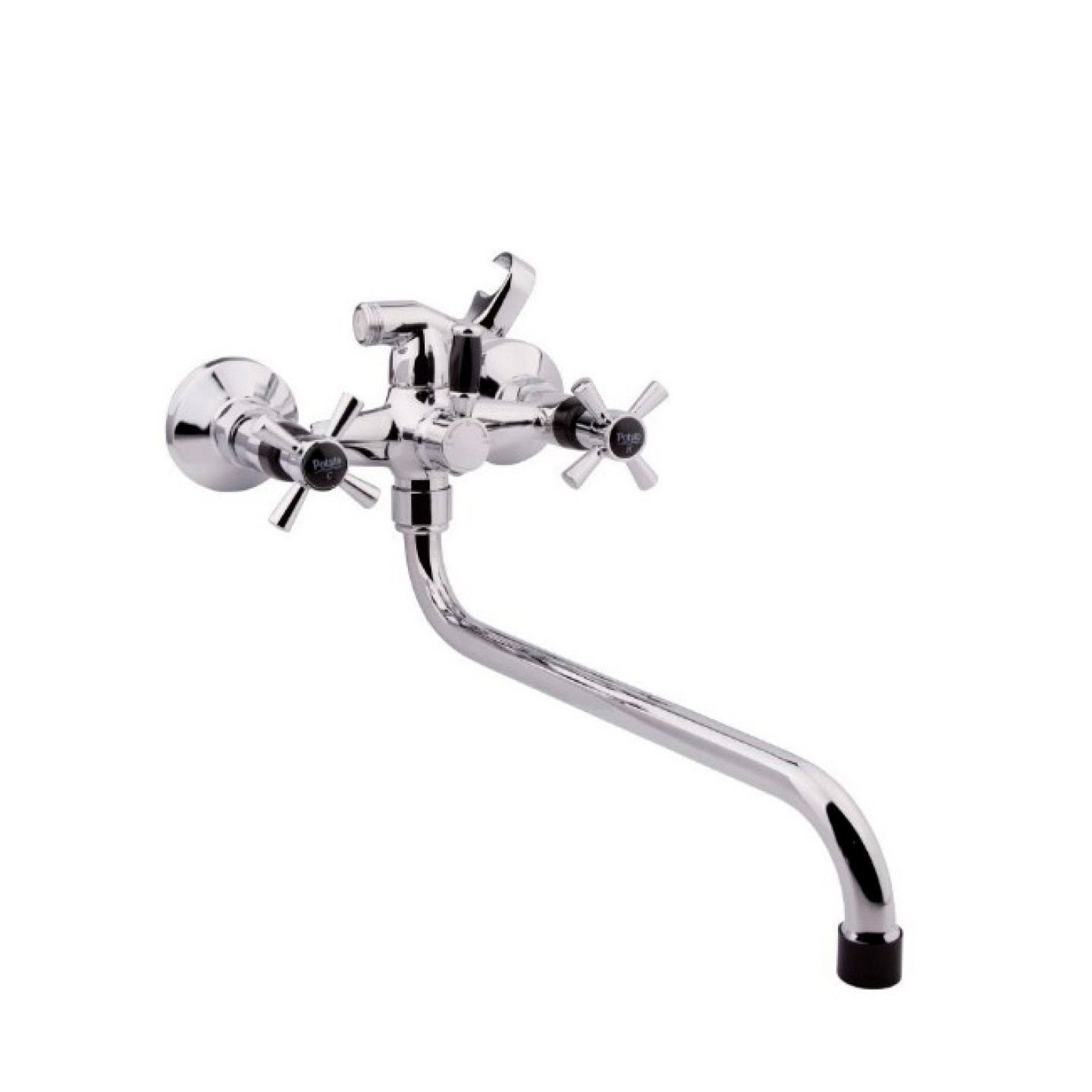 Смеситель для ванны с круглым изливом Potato (Потато) Хром (P2254-6)