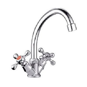 Смеситель для кухни с высоким изливом Potato (Потато) Хром (P4065)