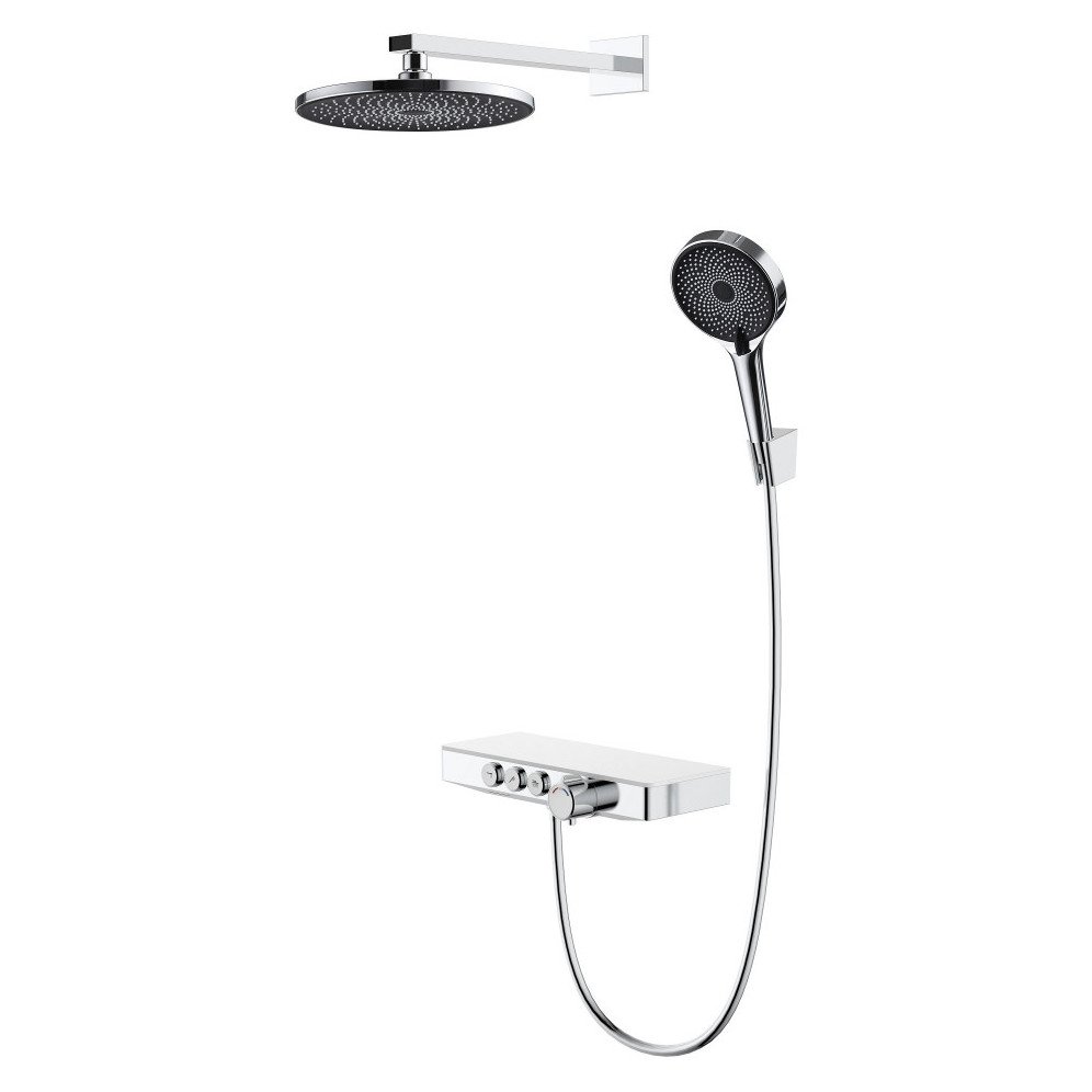 Душевой комплект BERGES (БЕРГЕС) MORANS с термостатом, хром 75003