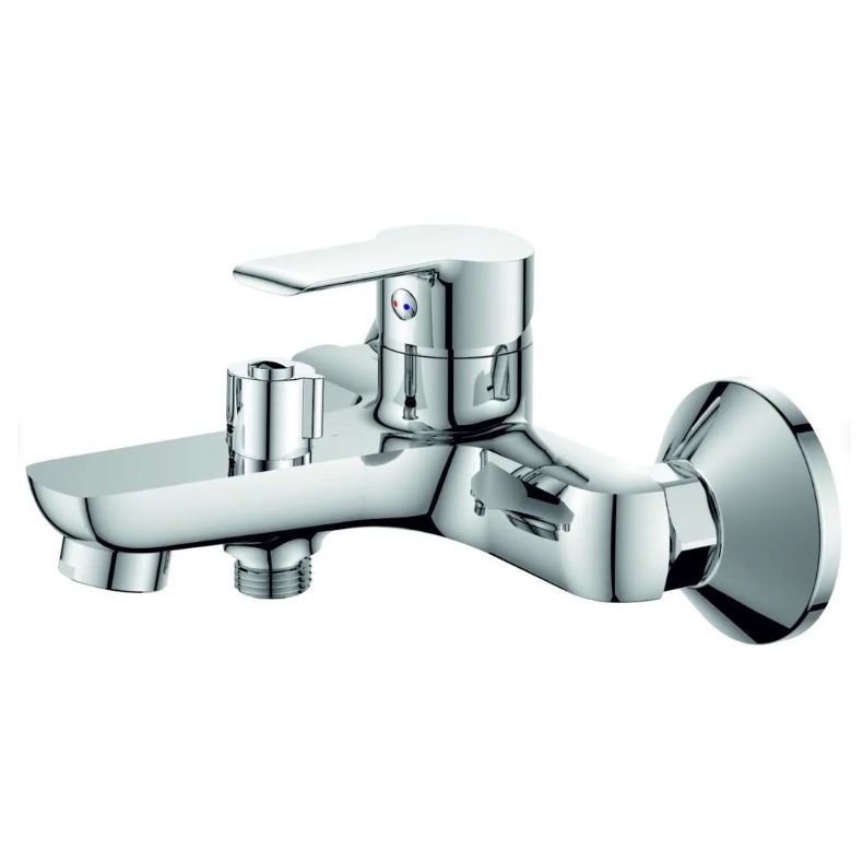 Смеситель для ванны с коротким изливом Rush (Раш) Victoria (VI7135-44) хром