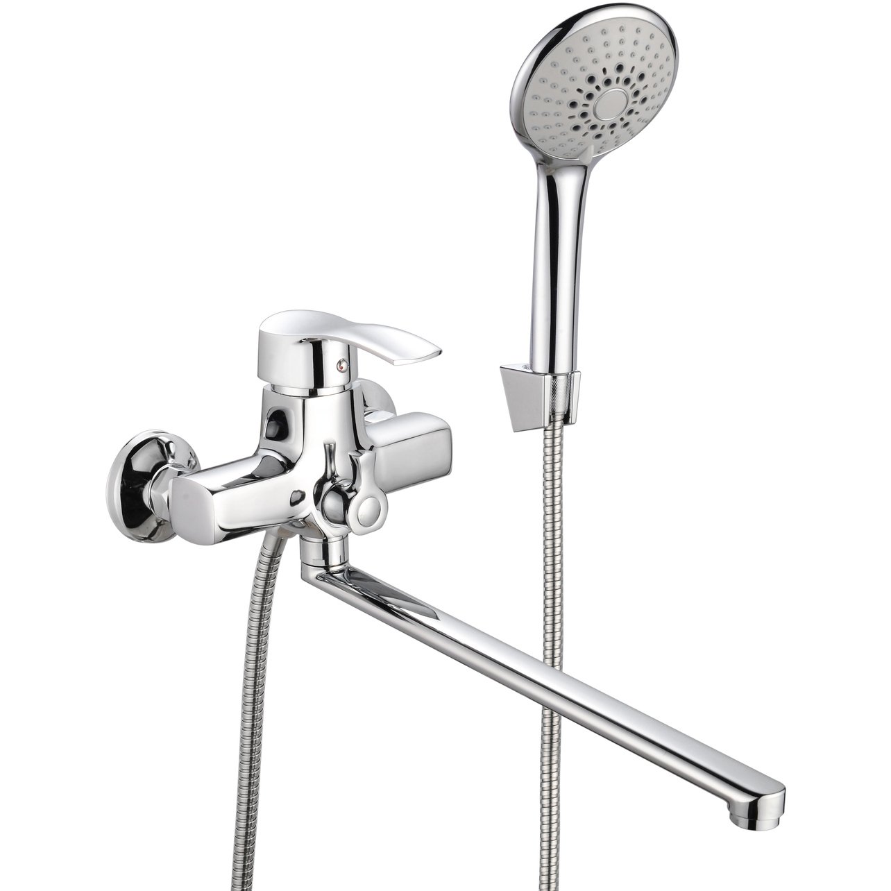 Смеситель для ванны с душем Профсан (Profsan) Модерн PSM-777-023 хром