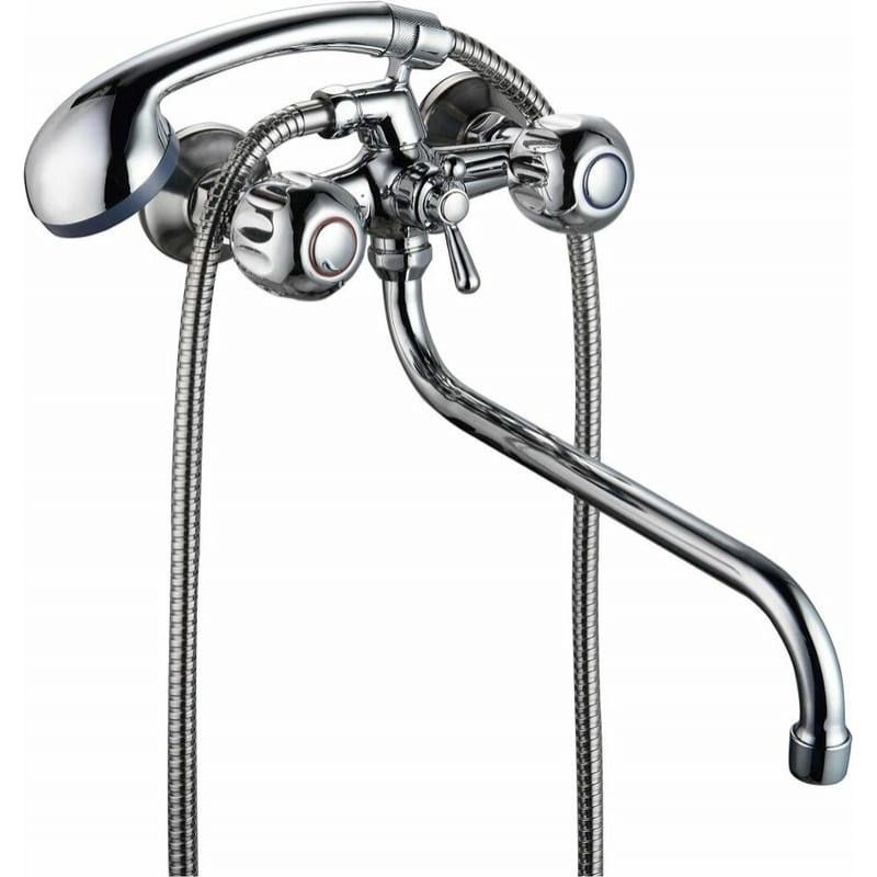 Смеситель для ванны с душем Tsarberg (Царьберг) (TSB-111-30) тип См-ВУДРНШлА, хром