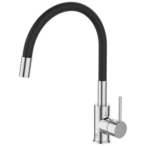 Смеситель Milardo (Милардо) для кухни с гибким изливом глянцевый хром Meal M01SB0FM05