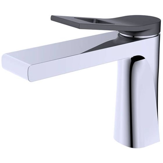 Смеситель для раковины Bronze de Luxe (Бронз Де Люкс) Element EL02CB, хром/черный