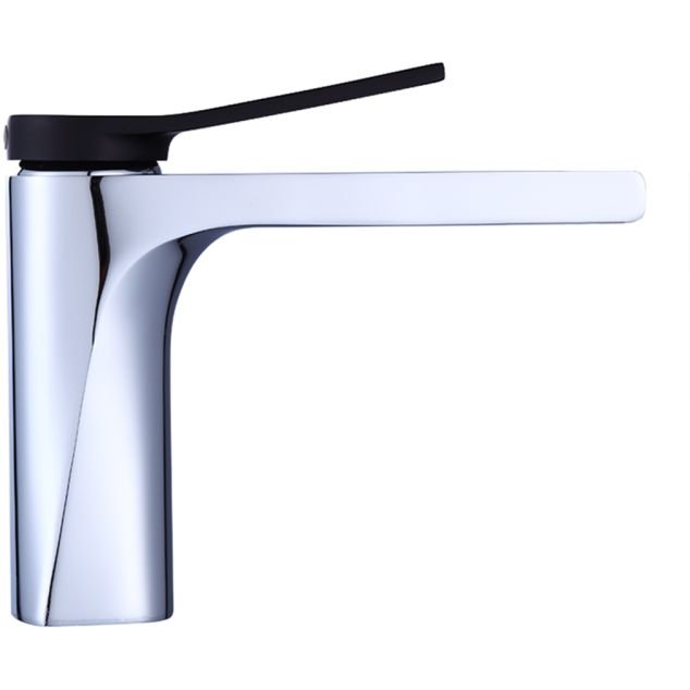 Смеситель для раковины Bronze de Luxe (Бронз Де Люкс) Element EL02CB, хром/черный