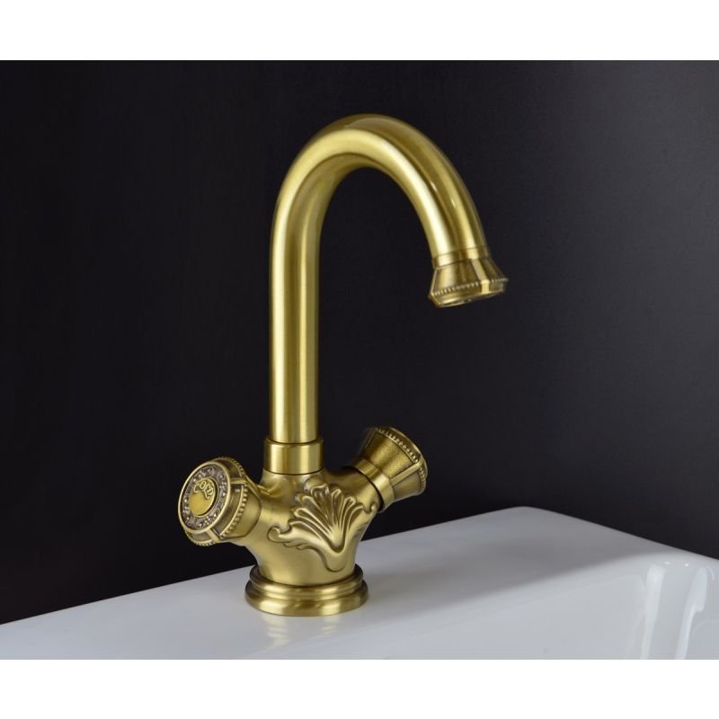 Смеситель для раковины Bronze de Luxe (Бронз Де Люкс) Royal 21981, бронза