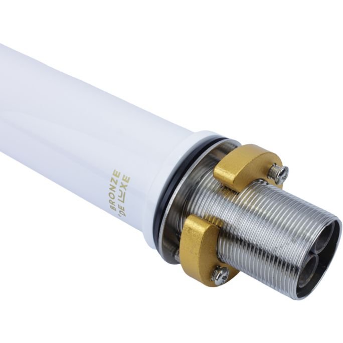 Смеситель для раковины Bronze de Luxe (Бронз Де Люкс) Scandi 1452W, белый