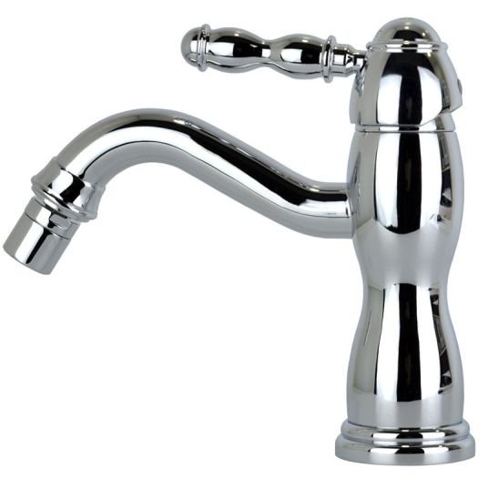 Смеситель для биде Bronze de Luxe (Бронз Де Люкс) Tiffany 1902CR, хром