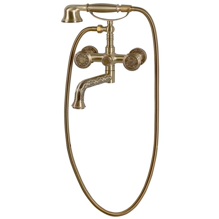 Смеситель для ванны Bronze de Luxe Royal 10119P, бронза