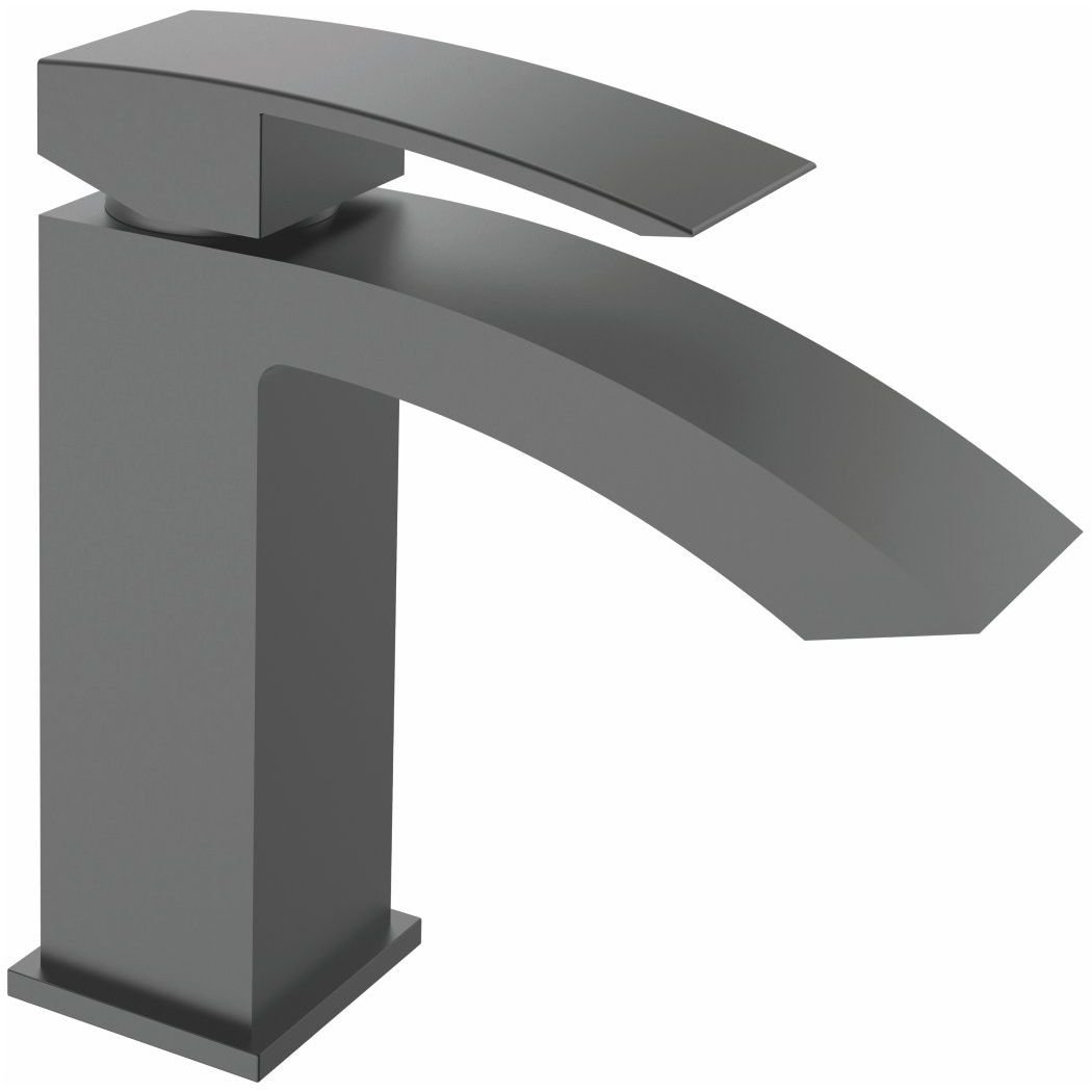 Смеситель для раковины Rose (Розе) R15T R1501T, оружейная сталь