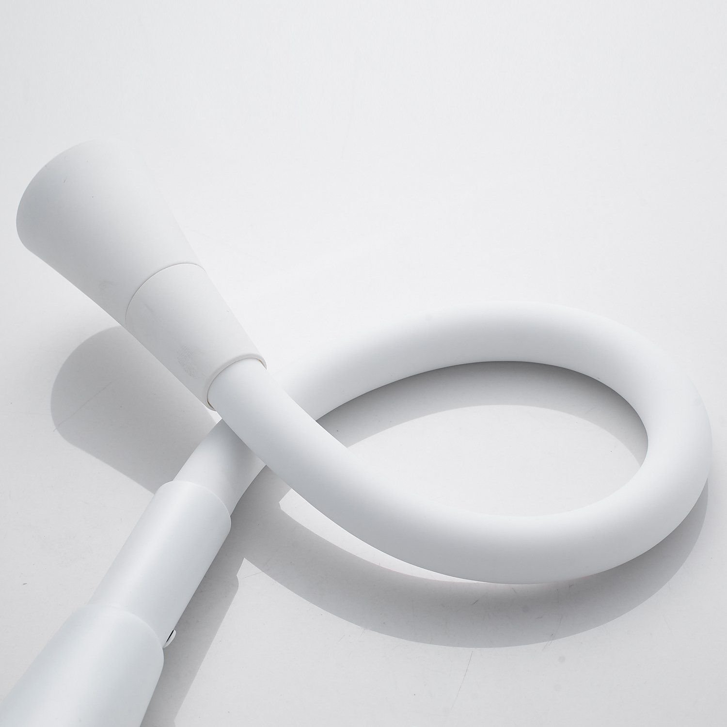 Смеситель для кухни с гибким изливом Shevanik (Шеваник) S543C-1, белый