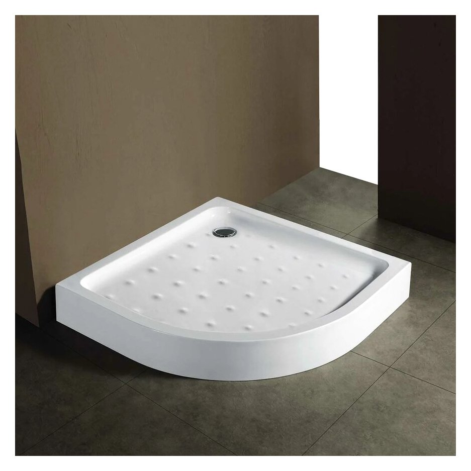 Поддон для душа Vincea (Винчея) акриловый VST-2AQ-1010, 1000х1000х135, сифон Ф90 с гидрозатвором