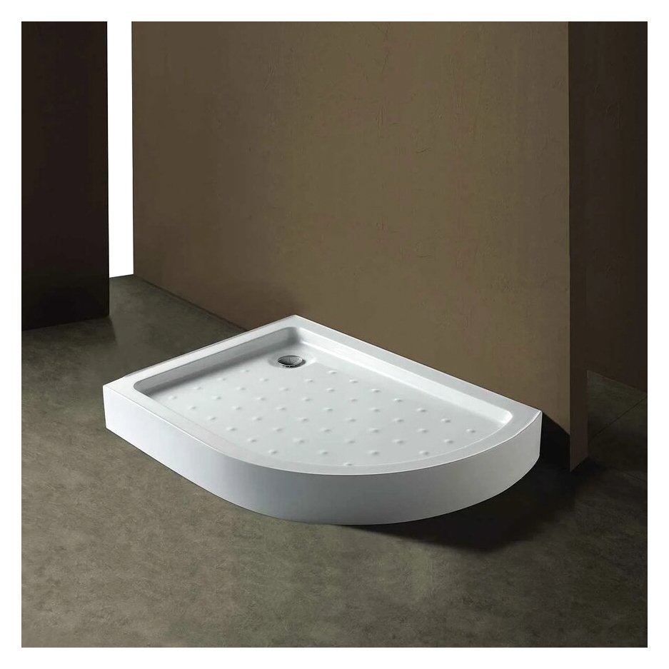 Поддон для душа Vincea (Винчея) акриловый VST-2AJ-1290R, 1200х900х135, сифон Ф90 с гидрозатвором