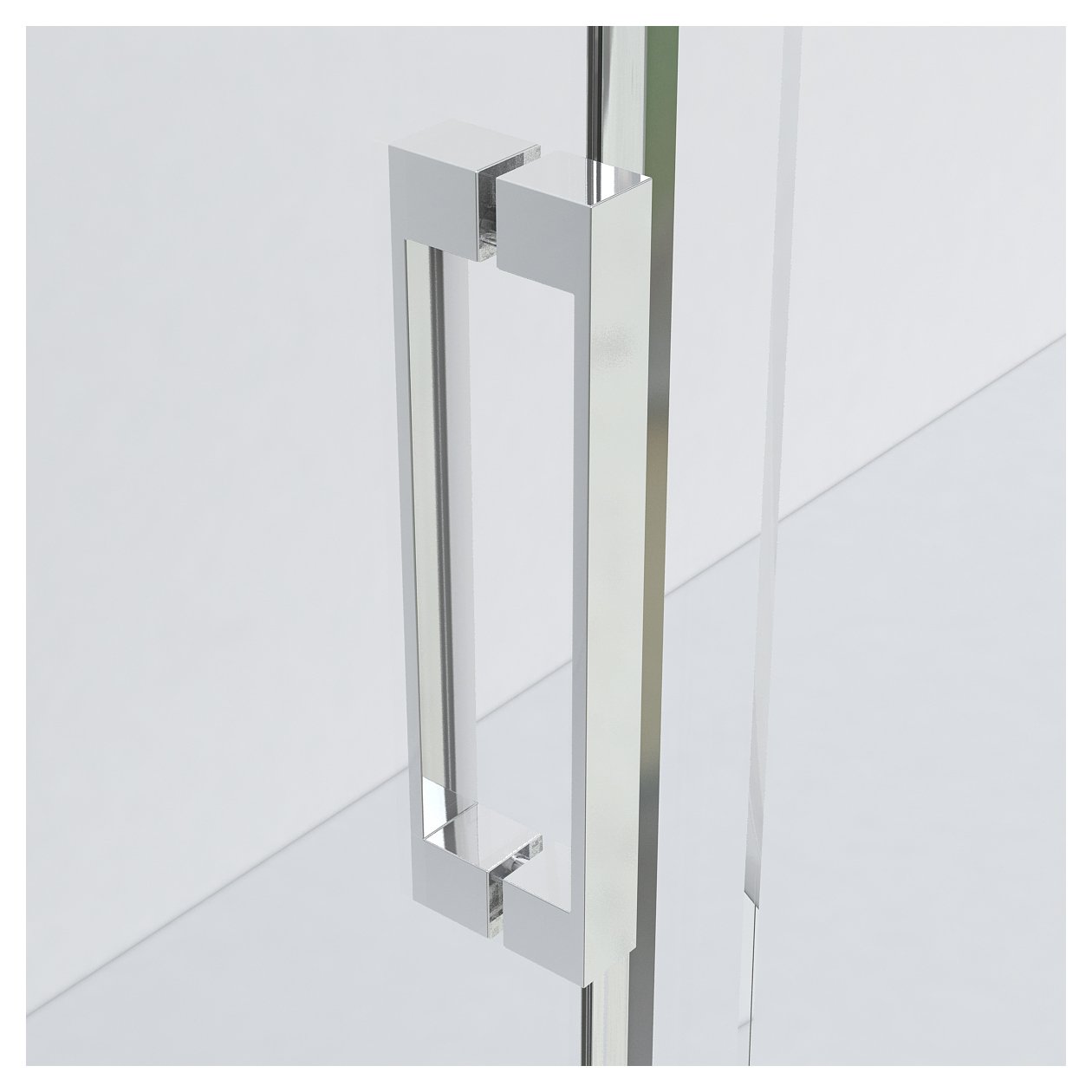 Душевой уголок Vincea (Винчея) Como VSR-1C9012CG, 1200х900 мм (габариты площадки) черный, стекло тонированное