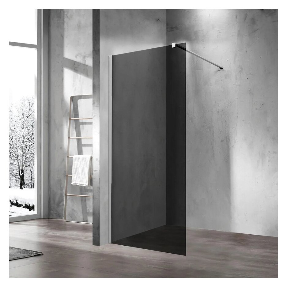 Душевая перегородка Vincea (Винчея) Walk-In VSW-1H900CG, 900х2000, хром, стекло тонированное