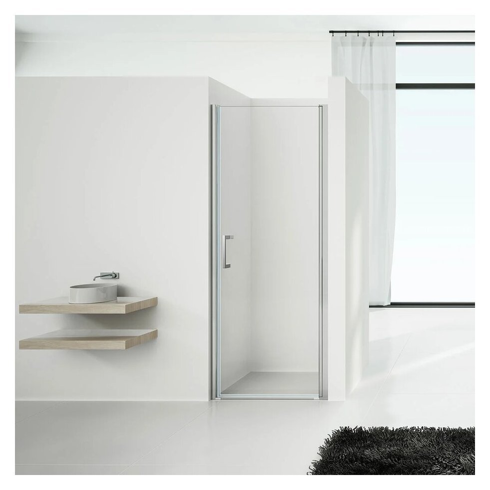 Душевая дверь Vincea (Винчея) Orta VPP-1O800CL, 800, хром, стекло прозрачное