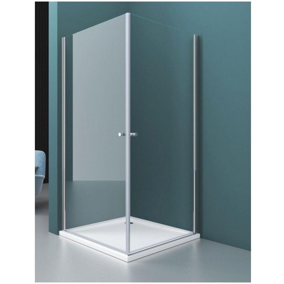 Душевой уголок BelBagno (Бельбагно) ETNA-AH-2-70/100-C-Cr хром, стекло прозрачное 6 мм (700х1950х1000)