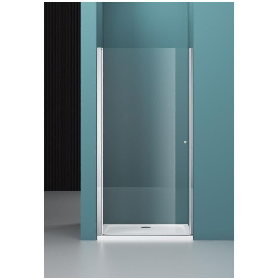 Душевая дверь BelBagno (Бельбагно) ETNA-B-1-100-C-Cr-90 хром, стекло прозрачное 6 мм (1000х1950)