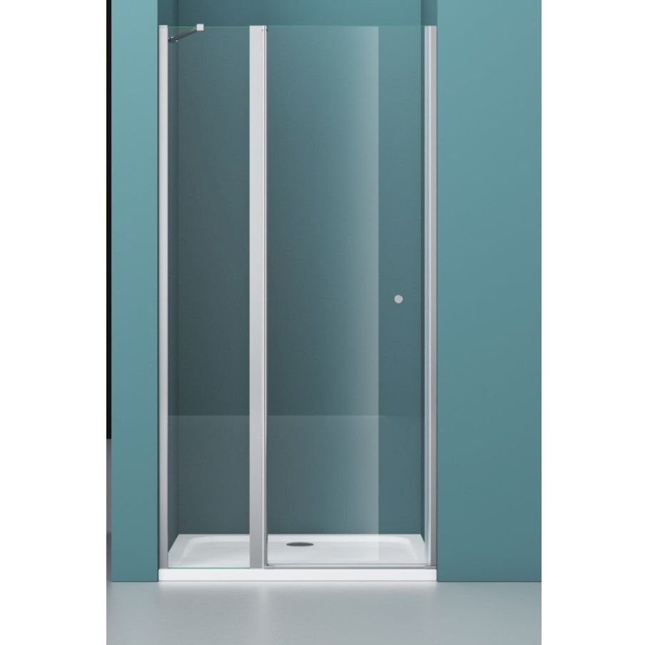 Душевая дверь BelBagno (Бельбагно) ETNA-B-12-60/30-C-Cr-90 хром, стекло прозрачное 6 мм (900х1950)