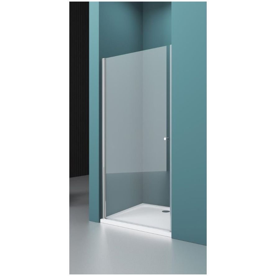 Душевая дверь BelBagno (Бельбагно) ETNA-B-1-80-C-Cr-90 хром, стекло прозрачное 6 мм (800х1950)