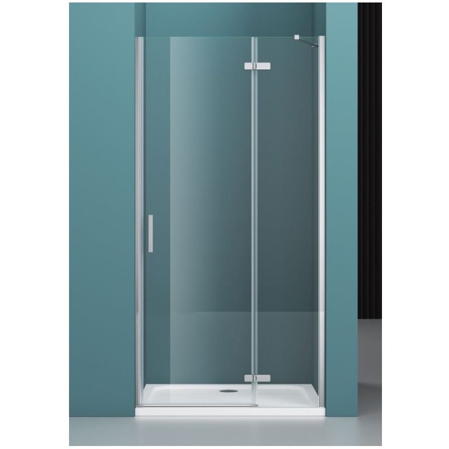 Душевая дверь BelBagno (Бельбагно) KRAFT-B-12-60/20-C-Cr-R хром, стекло прозрачное 6 мм (1950х800)