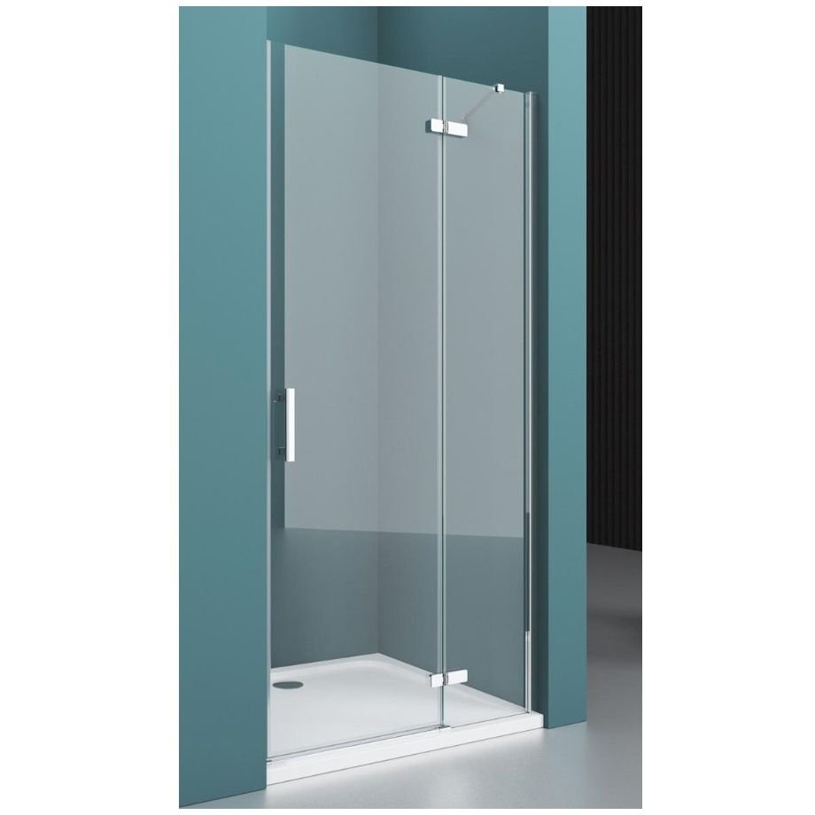 Душевая дверь BelBagno (Бельбагно) KRAFT-B-12-60/20-C-Cr-R хром, стекло прозрачное 6 мм (1950х800)