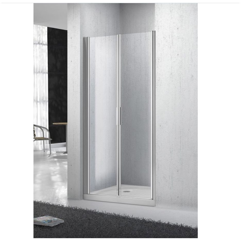 Душевая дверь BelBagno (Бельбагно) SELA-B-2-100-C-Cr хром, стекло прозрачное 5 мм (1900х1000)