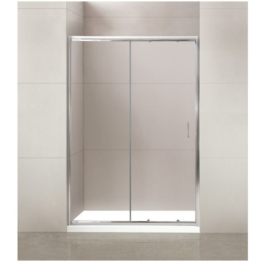 Душевая дверь BelBagno (Бельбагно) UNO-195-BF-1-110-C-Cr хром, стекло прозрачное 5 мм (1950х1100)