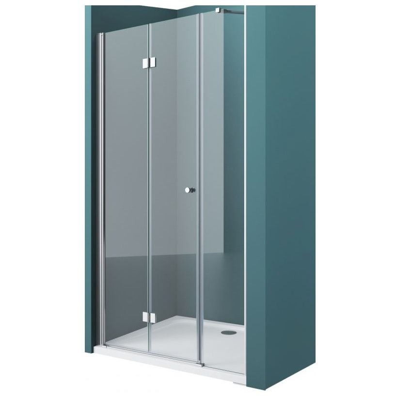 Душевая дверь BelBagno (Бельбагно) ALBANO-BS-13-30+60-C-Cr хром, стекло прозрачное 6 мм (900х1950)