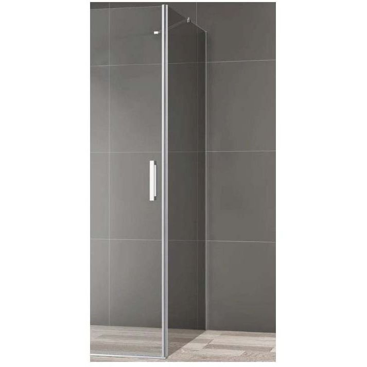 Боковая стенка Cezares (Цезарис) BELLAGIO-80-GL-FIX-C без пристенного профиля, стекло прозрачное 8 мм 193,2х76,5 см