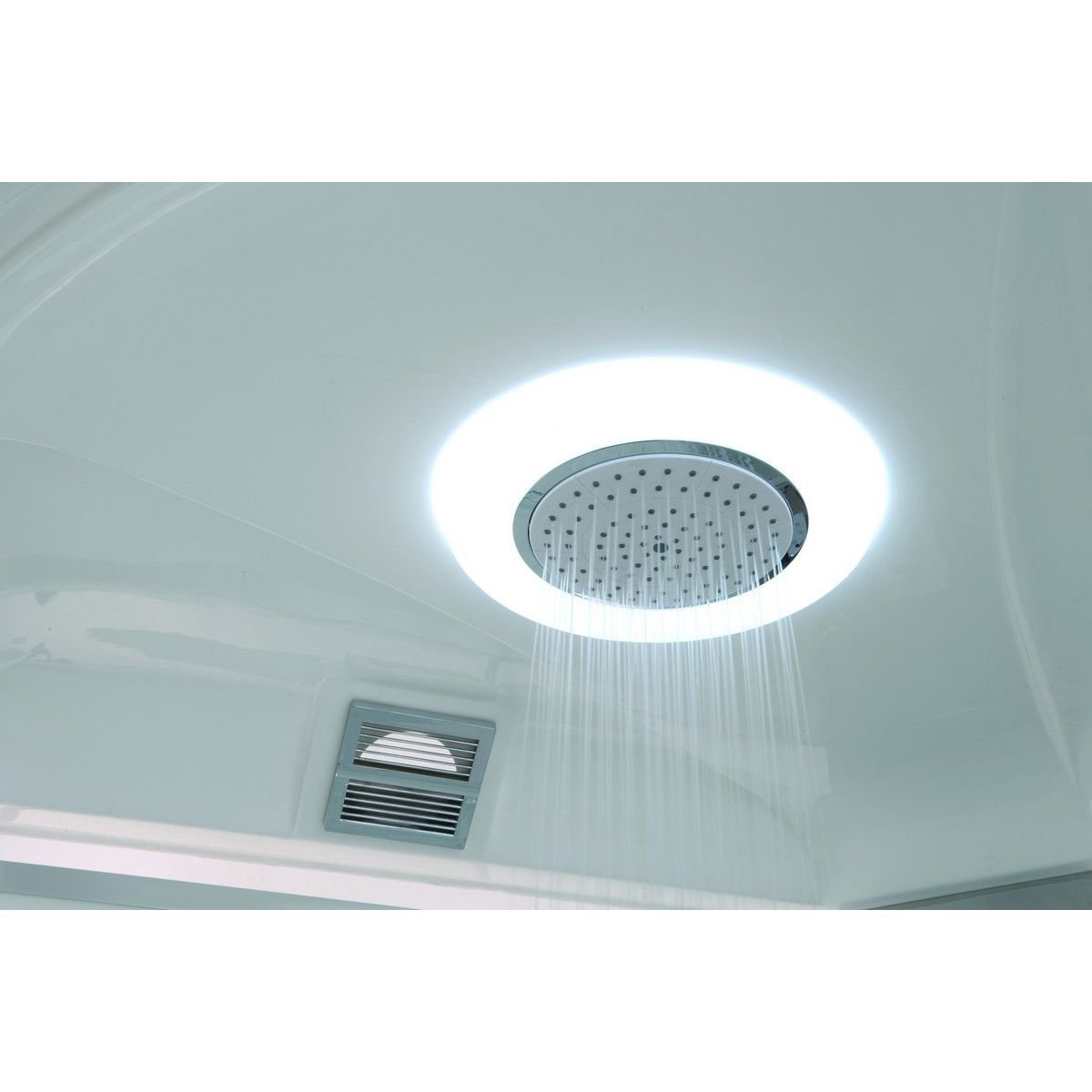 Душевая кабина Timo (Тимо) Comfort T-8802LC Clean Glass цвет профиля хром, стекло прозрачное 6 мм 85х220х120 см