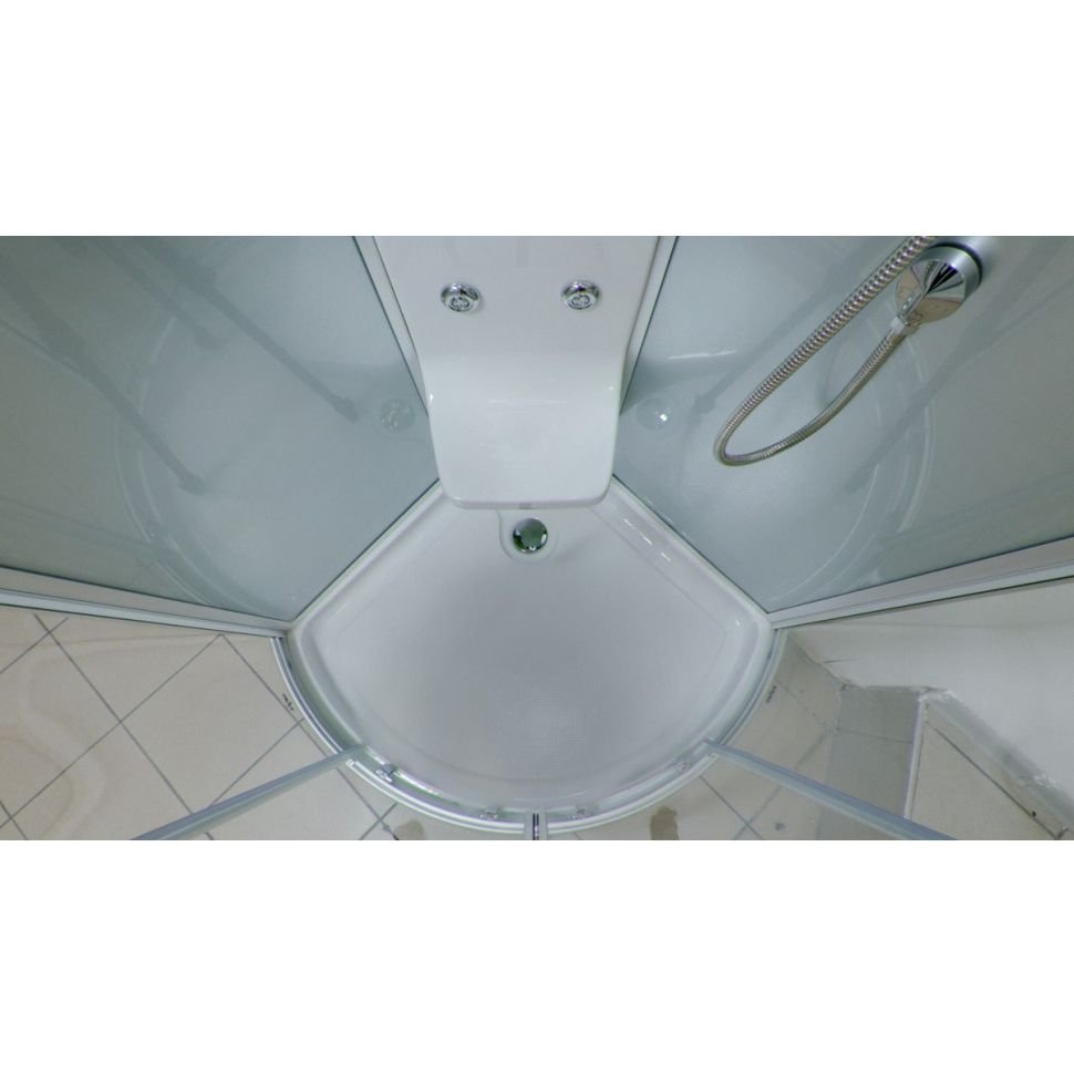 Душевая кабина Timo (Тимо) Lux TL-1503 цвет профиля хром, стекло прозрачное 6 мм 102х230х102