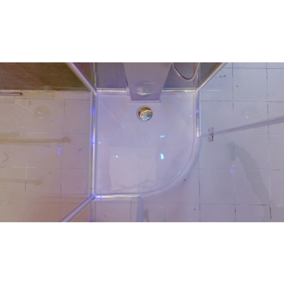 Душевая кабина Timo (Тимо) Armo H-506 цвет профиля хром, стекло прозрачное 8 мм 90х215х90 см