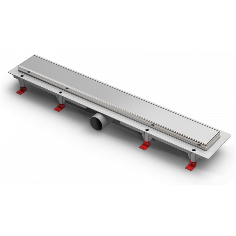 Душевой лоток Azario (Азарио) Klasik 750 мм, цвет хром матовый, AZ-CH 750 KN