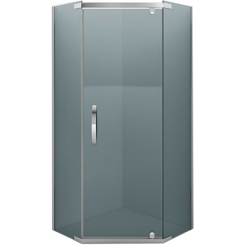 Душевой уголок Alex Baitler (Алекс Батлер) 885х2000 мм профиль хром, стекло тонированное (AB 245-90)