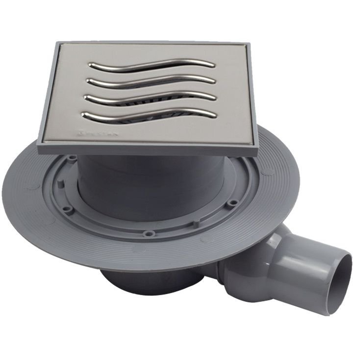 Душевой лоток Pestan (Пестан) Confluo Standard Tide 1 с одним выходом, 150х150 мм (13000001)