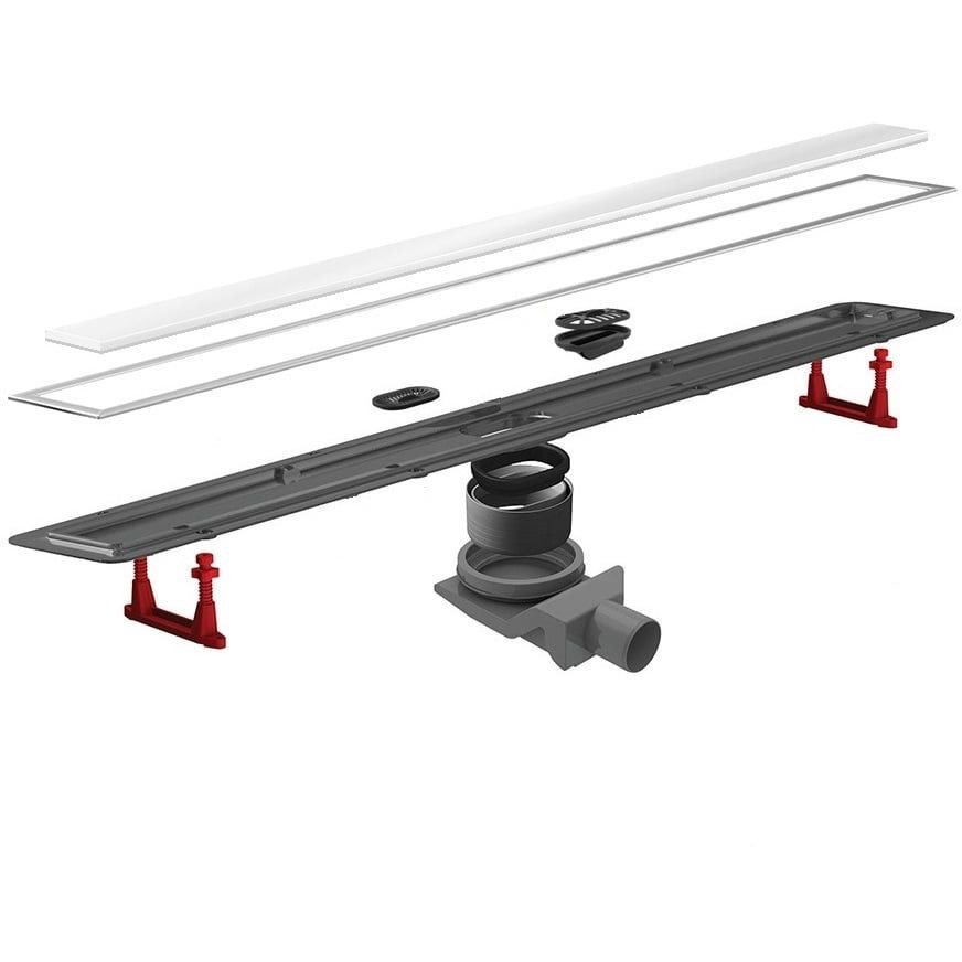 Душевой лоток Pestan (Пестан) Confluo Premium Line 550 Белый (13000282)