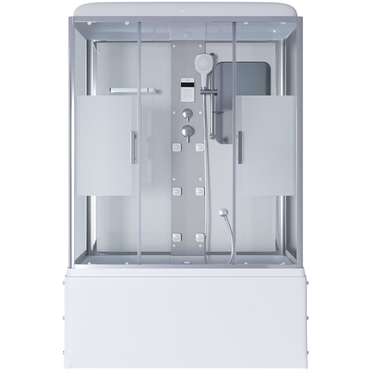 Душевая кабина Niagara (Ниагара) 1700х750х2200 мм, высокий поддон, с гидромассажем NG-3170-01